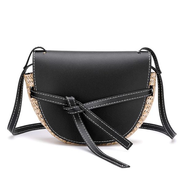 simple handmade straw cross body bags 2019 new patchwork color bow lace-up shoulder bags pu leather messenger bag handbags a1
simple handmade straw cross body bags 2019 new patchwork color bow lace-up shoulder bags pu leather messenger bag handbags a1