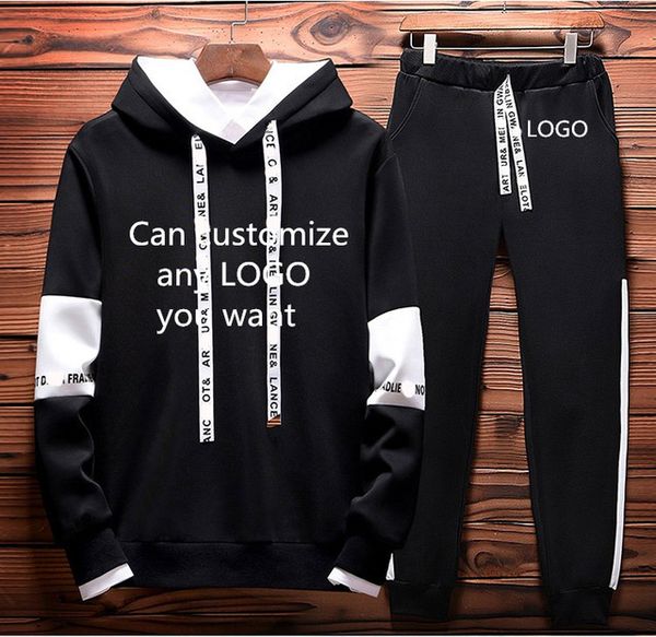 mens casual hoodies custom logo sweatshirt spring autumn hoodies+pants 2pcs sporting suit fleece warm thick sportwear h
mens casual hoodies custom logo sweatshirt spring autumn hoodies+pants 2pcs sporting suit fleece warm thick sportwear h