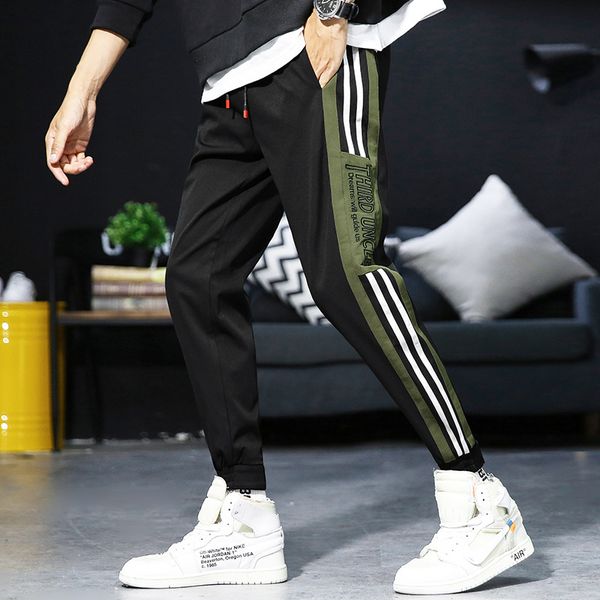 4xl streetwear hip hop joggers pants men harem pants color block patch striped trousers sport casual sweatpants black techwear
4xl streetwear hip hop joggers pants men harem pants color block patch striped trousers sport casual sweatpants black techwear