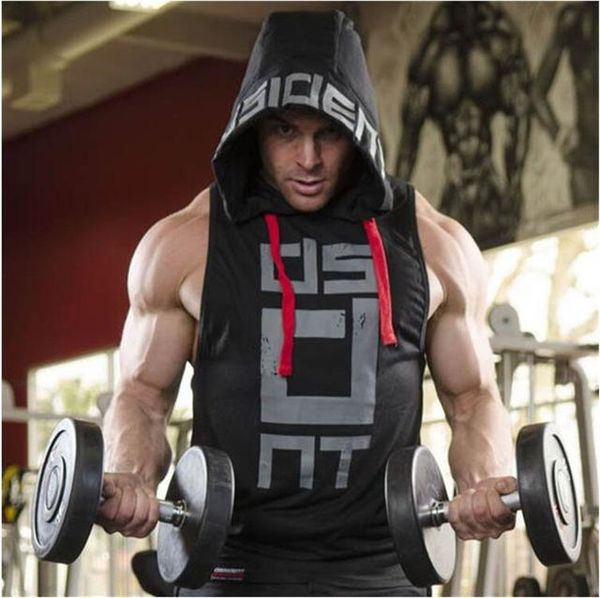 new productsfitness men bodybuilding cotton sleeveless solid stringer hoodie tank summer mens hooded shirts cotton elegant, White;black
new productsfitness men bodybuilding cotton sleeveless solid stringer hoodie tank summer mens hooded shirts cotton elegant, White;black
