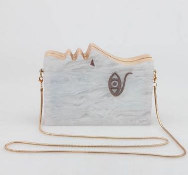 2017 new women's acrylic clutch bag fashion eye design party evening bags wood frame hard box day clutch women handbag b528
2017 new women's acrylic clutch bag fashion eye design party evening bags wood frame hard box day clutch women handbag b528