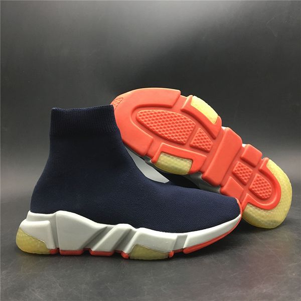 New Designer Sock Boot For Women Men Speed Trainer Dark Blue Triple Black Flat Casual Shoes Socks Sports Sneaker Size36-45
New Designer Sock Boot For Women Men Speed Trainer Dark Blue Triple Black Flat Casual Shoes Socks Sports Sneaker Size36-45