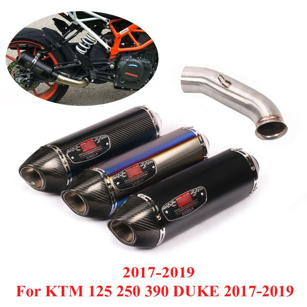 motorcycle exhaust tip muffler connector link tube slip on duke 125 250 390 rc390 2017 2018 2019 for
motorcycle exhaust tip muffler connector link tube slip on duke 125 250 390 rc390 2017 2018 2019 for