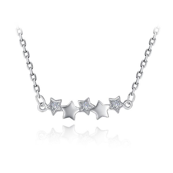 silver plated fashion little star crystal women short link chain jewelry ladies necklaces jewelry no fade
silver plated fashion little star crystal women short link chain jewelry ladies necklaces jewelry no fade