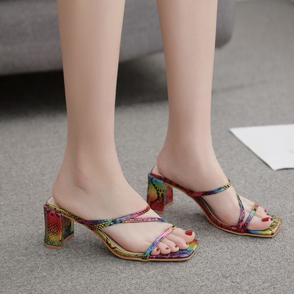multicolored sandals female shoes slippers heels slides snakeskin soft 2020 high summer rubber rome pu concise fabric hoof, Black
multicolored sandals female shoes slippers heels slides snakeskin soft 2020 high summer rubber rome pu concise fabric hoof, Black