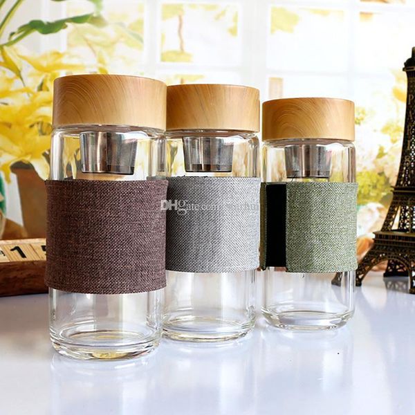 glass water bottles heat resistant round office car cup with stainless steel tea infuser strainer ltumbler gifts 350ml dhl wx9-1182
glass water bottles heat resistant round office car cup with stainless steel tea infuser strainer ltumbler gifts 350ml dhl wx9-1182