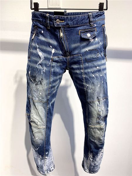 dsquared2 dsq2 ss20 новое прибытие высочайшее качество brand дизайнерские мужчины denim прохладный guy джинсы вышивка брюки мода дыры брюки, Blue
dsquared2 dsq2 ss20 новое прибытие высочайшее качество brand дизайнерские мужчины denim прохладный guy джинсы вышивка брюки мода дыры брюки, Blue