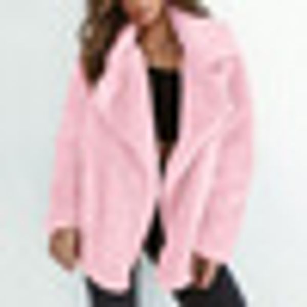 trendy womens fluffy coats long sleeve fleece warm jackets cardigan outwear, Black;brown
trendy womens fluffy coats long sleeve fleece warm jackets cardigan outwear, Black;brown