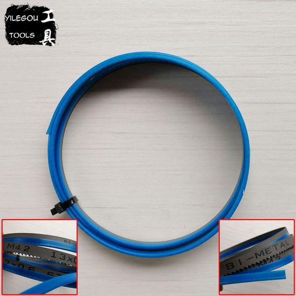 2 pieces 1570*13*0.6mm*6 teeth m42 bi-metal band saw 9" band saw blades 13*0.6*1570mm*14tpi cutting hardwood and soft metal
2 pieces 1570*13*0.6mm*6 teeth m42 bi-metal band saw 9" band saw blades 13*0.6*1570mm*14tpi cutting hardwood and soft metal
