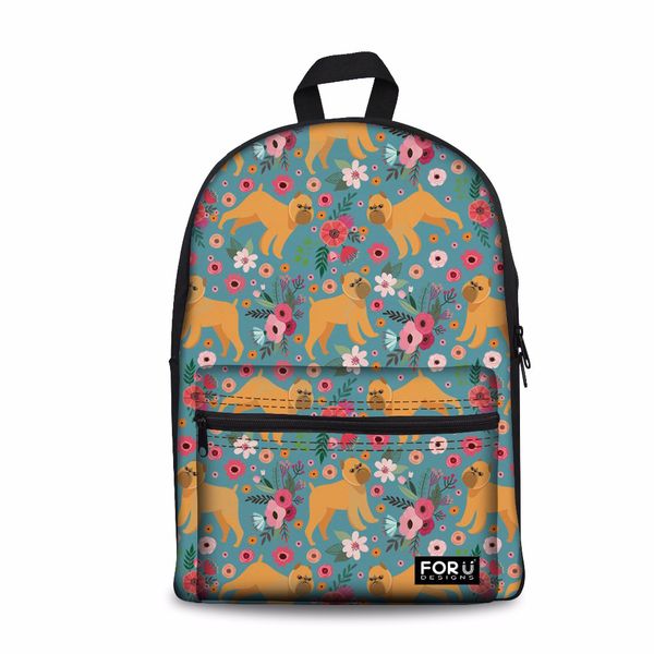customized school backpack for girls brussels griffon flower printing school bags for children teenage schoolbag satchel 2019
customized school backpack for girls brussels griffon flower printing school bags for children teenage schoolbag satchel 2019