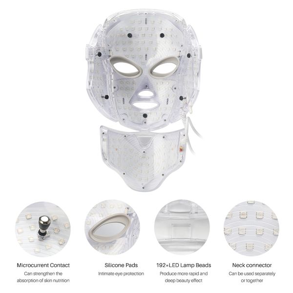 7 colors led light facial mask pn face neck mask rejuvenation face mask machine beauty light therapy for home use us plug
7 colors led light facial mask pn face neck mask rejuvenation face mask machine beauty light therapy for home use us plug