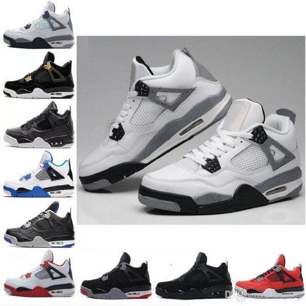 Wholesale Newest men J4 4s red blue grey casual shoes Breathable Lightweight Outdoor Sport Athletics Basketball Shoes
Wholesale Newest men J4 4s red blue grey casual shoes Breathable Lightweight Outdoor Sport Athletics Basketball Shoes