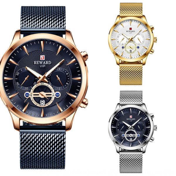 reward men's sports milan nice net steel belt multi-function men's sellin watch watch g in japan, Blue
reward men's sports milan nice net steel belt multi-function men's sellin watch watch g in japan, Blue