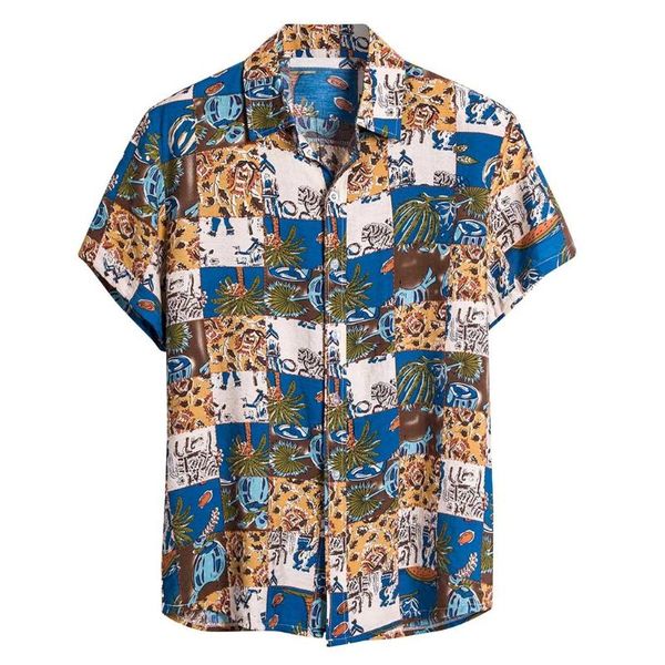 summer shirt mens ethnic printed turn down collar flower print short sleeve loose hawaiian shirt mens clothing beach wear, White;black
summer shirt mens ethnic printed turn down collar flower print short sleeve loose hawaiian shirt mens clothing beach wear, White;black