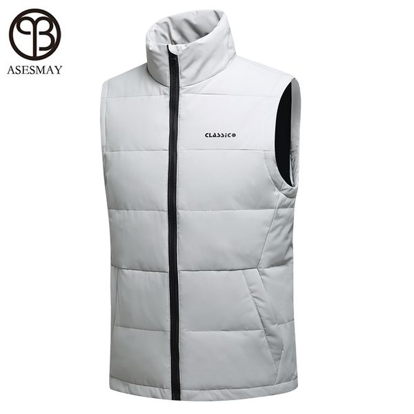 new arrival men sleeveless jacket winter ultralight white duck down vest male slim vest men's clothes windproof warm waistcoat, Black
new arrival men sleeveless jacket winter ultralight white duck down vest male slim vest men's clothes windproof warm waistcoat, Black
