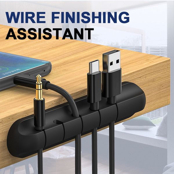 cable organizer silicone usb cable winder desktidy management clips holder for mouse headphone wire for car organizer
cable organizer silicone usb cable winder desktidy management clips holder for mouse headphone wire for car organizer