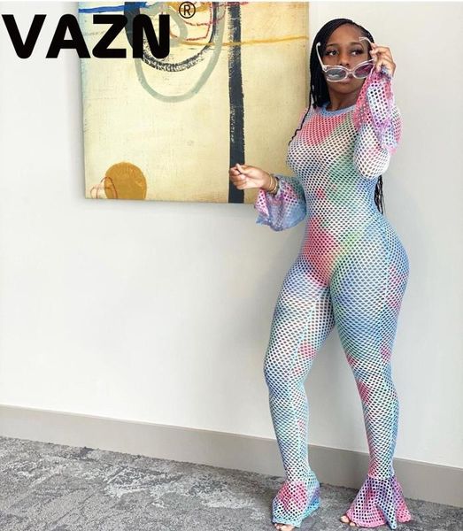 vazn new product 2020 summer lady colorful long jumpsuit flare full sleeve singer button jumpsuit hollow out jumpsuits, Black;white
vazn new product 2020 summer lady colorful long jumpsuit flare full sleeve singer button jumpsuit hollow out jumpsuits, Black;white