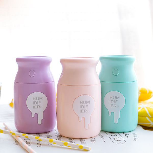 mini 180mlcar milk bottle shape air humidifier fogger usb charging air diffuser purifier for car home office gifts
mini 180mlcar milk bottle shape air humidifier fogger usb charging air diffuser purifier for car home office gifts