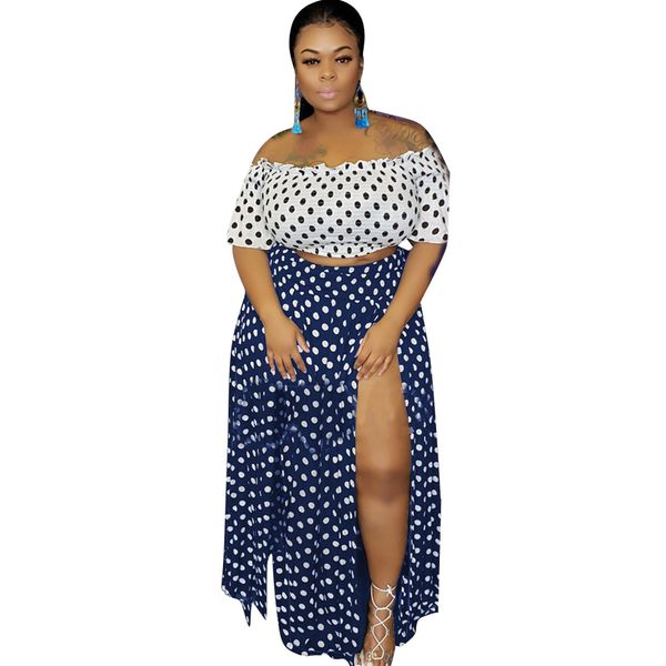 women clothing suit dot printing tube underwear 2-piece set dress plus size l-4xl, White
women clothing suit dot printing tube underwear 2-piece set dress plus size l-4xl, White