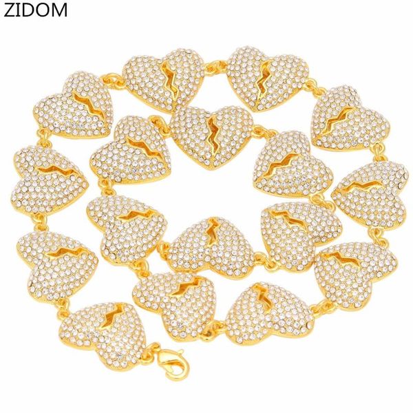 hip hop iced out bling full pave setting heart chains necklaces fashion men hiphop chain necklace women jewelry gifts, Silver
hip hop iced out bling full pave setting heart chains necklaces fashion men hiphop chain necklace women jewelry gifts, Silver
