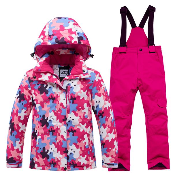 children winter clothing snowboarding ski suit sets waterproof sports wear boy girl outdoor jacket snow pants kids costume 2pcs, White
children winter clothing snowboarding ski suit sets waterproof sports wear boy girl outdoor jacket snow pants kids costume 2pcs, White