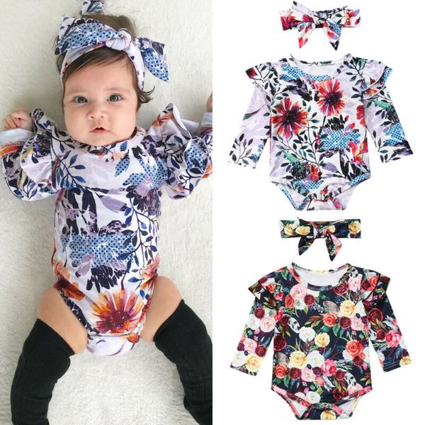 0-18M 2pcs Baby Girls Clothes Set Blue Long Sleeve Baby Bodysuit Floral Print Rompers Headband Baby Girl Hair Bands Newborn Set
0-18M 2pcs Baby Girls Clothes Set Blue Long Sleeve Baby Bodysuit Floral Print Rompers Headband Baby Girl Hair Bands Newborn Set