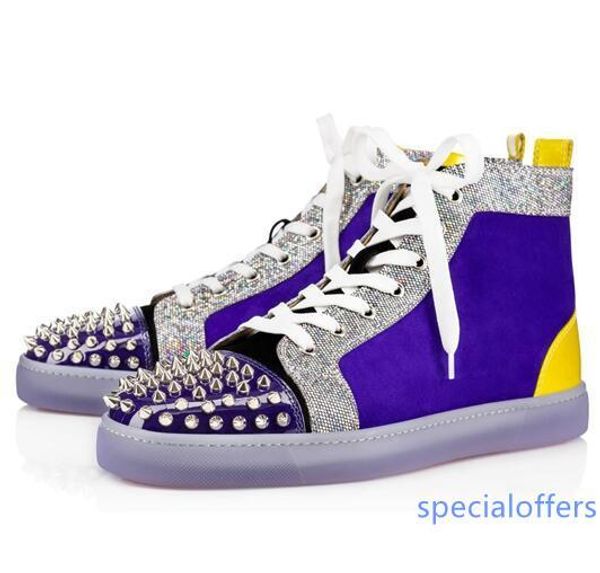 2019 designs spike junior calf low cut mix red bottom sneaker luxury party wedding shoes leather spikes lace-up flat loafers casual shoes, Black
2019 designs spike junior calf low cut mix red bottom sneaker luxury party wedding shoes leather spikes lace-up flat loafers casual shoes, Black