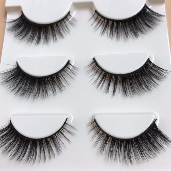 3 pairs /set 3d false eyelashes messy cross thick natural fake eye lashes professional makeup tips bigeye long false eye lashes
3 pairs /set 3d false eyelashes messy cross thick natural fake eye lashes professional makeup tips bigeye long false eye lashes