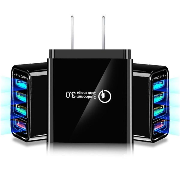 fast quick charger 4 usb ports qc3.0 eu us ac home travel wall charger power adapter plug for samsung s8 s10 note 10 htc android phone pc
fast quick charger 4 usb ports qc3.0 eu us ac home travel wall charger power adapter plug for samsung s8 s10 note 10 htc android phone pc