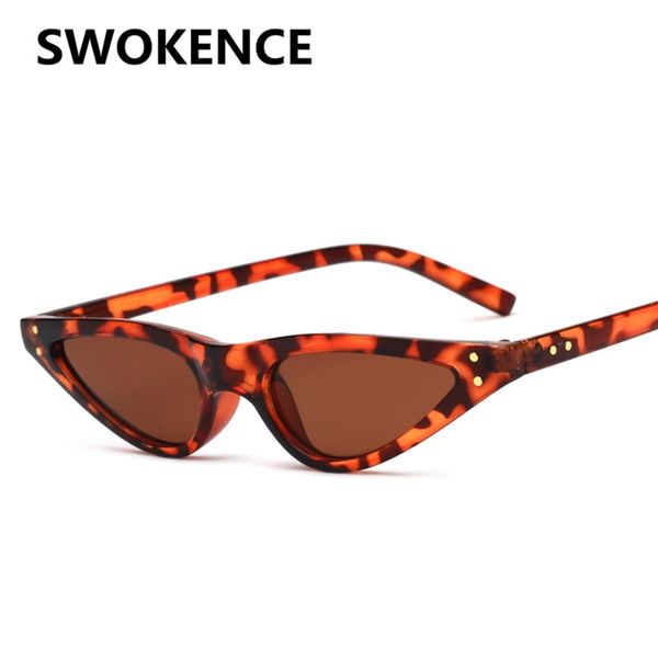 swokence fashion cateye small frame sunglasses women stylish cat eye narrow triangle rivet sun glasses vintage sun shades sa44, White;black
swokence fashion cateye small frame sunglasses women stylish cat eye narrow triangle rivet sun glasses vintage sun shades sa44, White;black