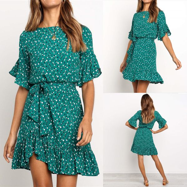 floral print summer dress women boho ruffles beach dress o-neck short sleeve mini dress ladies sundresses robe femme, Black;gray
floral print summer dress women boho ruffles beach dress o-neck short sleeve mini dress ladies sundresses robe femme, Black;gray