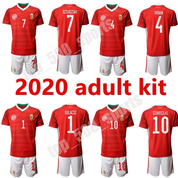 2020 european cup hungary home soccer jerseys national futbol football camisetas shirt men kit maillot maglia trikot, Black 
2020 european cup hungary home soccer jerseys national futbol football camisetas shirt men kit maillot maglia trikot, Black