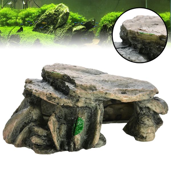 1pc resin aquarium turtle hiding tank cave decoration reptile amphibians climbing platform basking island stone rock
1pc resin aquarium turtle hiding tank cave decoration reptile amphibians climbing platform basking island stone rock