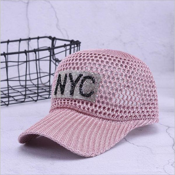 women summer baseball cap for women nyc rhinestone breathable mesh hat girls snapback hip hop fashion female caps adjustable, Blue;gray
women summer baseball cap for women nyc rhinestone breathable mesh hat girls snapback hip hop fashion female caps adjustable, Blue;gray