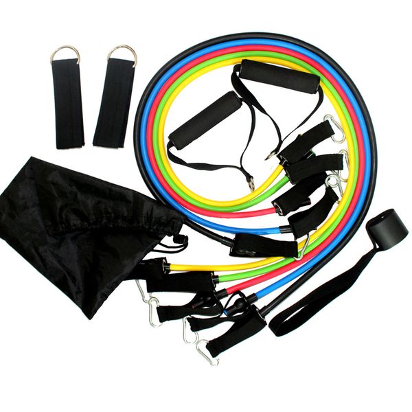 11pcs/set resistance bands exercise set fitness tube yoga pilates latex tubing expanders exercise rubber tubes fn
11pcs/set resistance bands exercise set fitness tube yoga pilates latex tubing expanders exercise rubber tubes fn