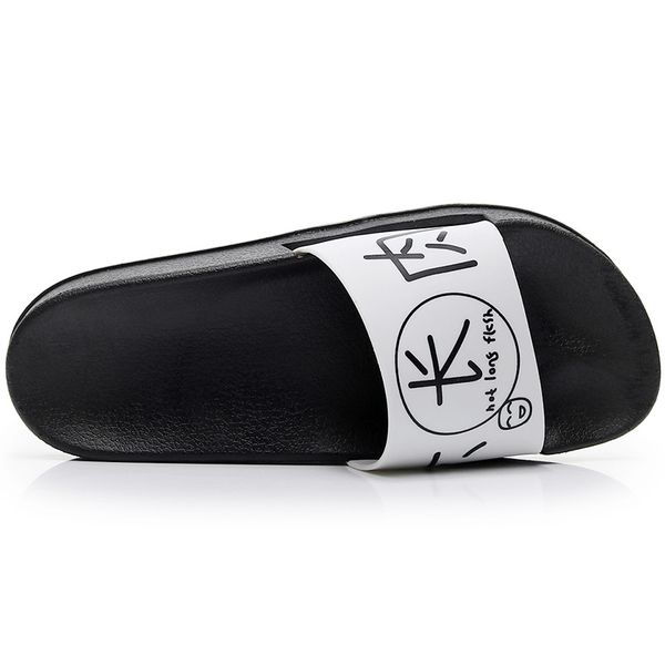 summer slides women outside slippers slippers chinese characters casual lovers beach shoes, Black
summer slides women outside slippers slippers chinese characters casual lovers beach shoes, Black