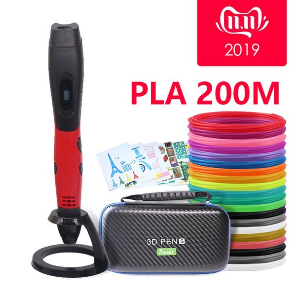 authentic 3d pen 3d printing pen-3d 1.75mm pla filament christmas gifts+painting drawings+ 5 v 2a usb adapter, Black;red
authentic 3d pen 3d printing pen-3d 1.75mm pla filament christmas gifts+painting drawings+ 5 v 2a usb adapter, Black;red