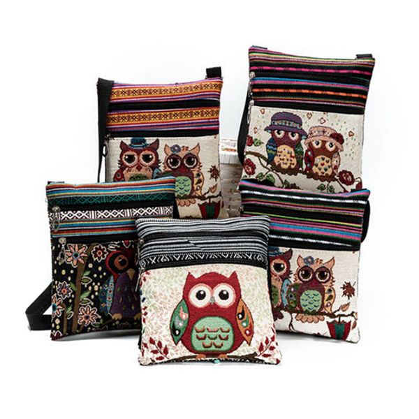 jetting double zipper female mini flap shoulder handbags cartoon owl printed canvas bags women small shoulder messenger bags
jetting double zipper female mini flap shoulder handbags cartoon owl printed canvas bags women small shoulder messenger bags
