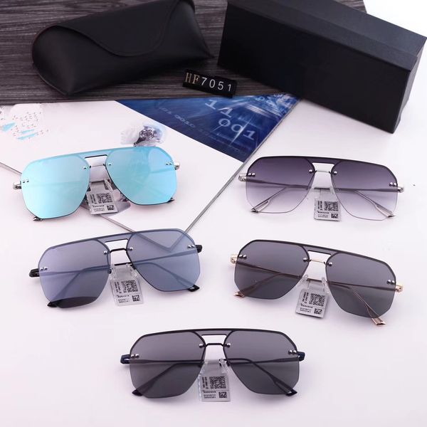 7051 brand sunglasses-large frame sunglasses for men and women driving frameless connecting lens design polaroid high definition nylon lens, White;black
7051 brand sunglasses-large frame sunglasses for men and women driving frameless connecting lens design polaroid high definition nylon lens, White;black