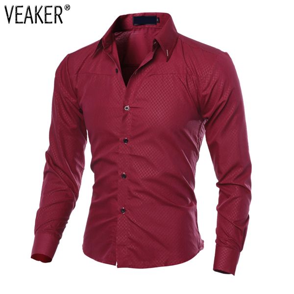 2018 new men's casual grid shirts male slim fit business shirt men autumn long sleeve black red plaid shirts plus size 5xl, White;black
2018 new men's casual grid shirts male slim fit business shirt men autumn long sleeve black red plaid shirts plus size 5xl, White;black