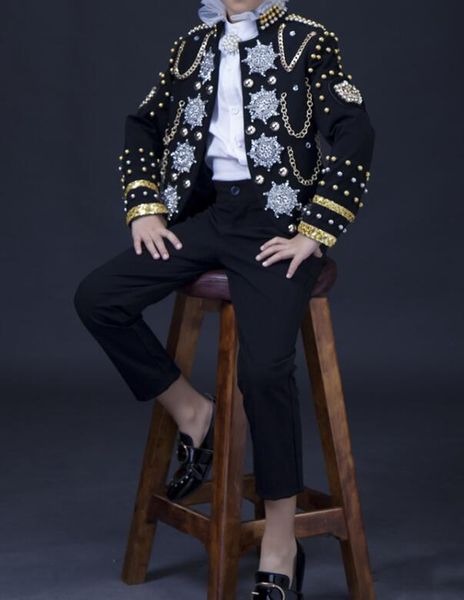s-4xl 2019 spring men's new customization fashion car model catwalk show performance set coat, White;black
s-4xl 2019 spring men's new customization fashion car model catwalk show performance set coat, White;black