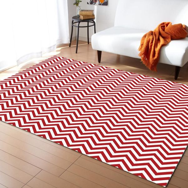 red and white waves modern carpets for living room rugs large anti-slip safety carpet
red and white waves modern carpets for living room rugs large anti-slip safety carpet