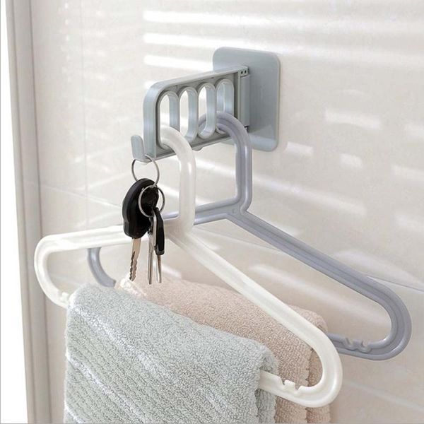 1 pcs home plastic storage rack clothes hanger hook closet organizer robe hooks space saving practical
1 pcs home plastic storage rack clothes hanger hook closet organizer robe hooks space saving practical