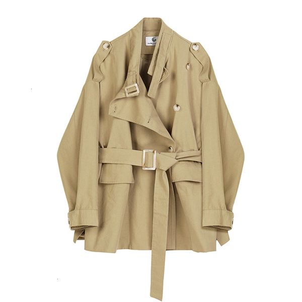 2020 spring new fashion lapel stand collar long coat for women loose long sleeve windbreaker khaki jacket female pb433, Tan;black
2020 spring new fashion lapel stand collar long coat for women loose long sleeve windbreaker khaki jacket female pb433, Tan;black