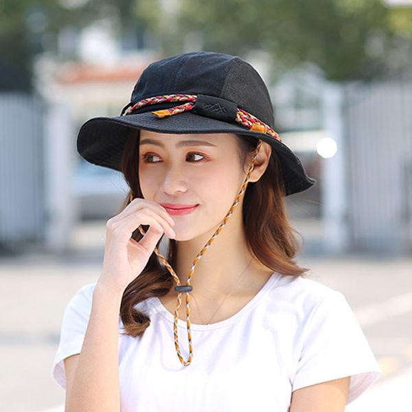 men and women fisherman hiking hat folding beach basin cap outdoor travel equipment couple hiking hat, Black;white
men and women fisherman hiking hat folding beach basin cap outdoor travel equipment couple hiking hat, Black;white
