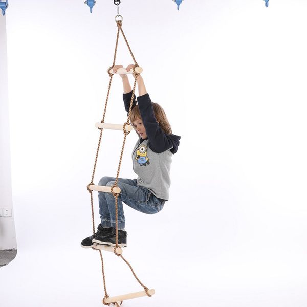 outdoor indoor rope ladder with 6 wooden rungs rope ladder climbing ladder swing toys for chhildren sport gift
outdoor indoor rope ladder with 6 wooden rungs rope ladder climbing ladder swing toys for chhildren sport gift