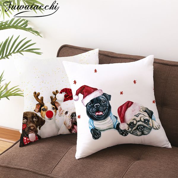 fuwatacchi merry christmas cushion cover new year gift throw pillow covers for home sofa decorative pillowcases 45*45cm
fuwatacchi merry christmas cushion cover new year gift throw pillow covers for home sofa decorative pillowcases 45*45cm