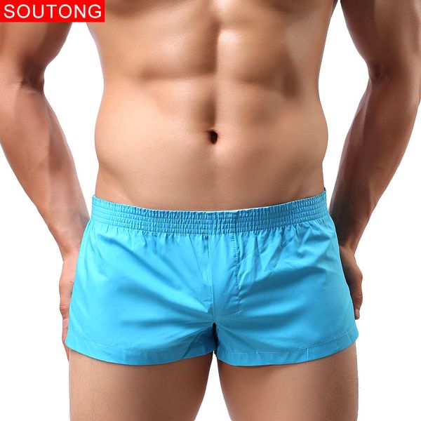 soutong men underwear boxers shorts trunks loose men shorts home underpants solid color cueca boxers underwear, Black;white
soutong men underwear boxers shorts trunks loose men shorts home underpants solid color cueca boxers underwear, Black;white