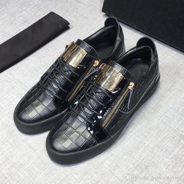 designer shoes genuine leather sneaker luxury mens fashion white leather platform shoes flat casual shoes rd180717, Black
designer shoes genuine leather sneaker luxury mens fashion white leather platform shoes flat casual shoes rd180717, Black