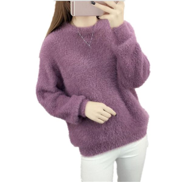 new velvet pullover sweater women loose warm knitted sweaters elegant casual winter clothes women jumper casaco feminino q1984, White;black
new velvet pullover sweater women loose warm knitted sweaters elegant casual winter clothes women jumper casaco feminino q1984, White;black